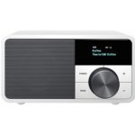 SANGEAN DDR-7 Glacier White - Φορητό Ραδιόφωνο DAB+/FM με ξύλινη καμπίνα