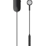 Bluetooth earphones BASEUS ENCOK Α06, με μαγνήτη και κλιπ, δόνηση, μαύρα