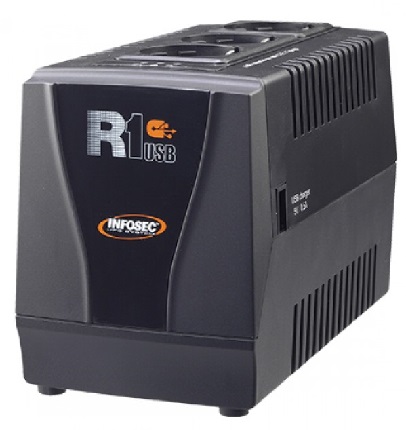 Σταθεροποιητής Infosec R1 USB 600 600VA