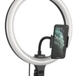Φωτιστικό δαχτυλίδι LED BASEUSCRZB12-B01, 12", χωρίς τρίποδα, μαύρο